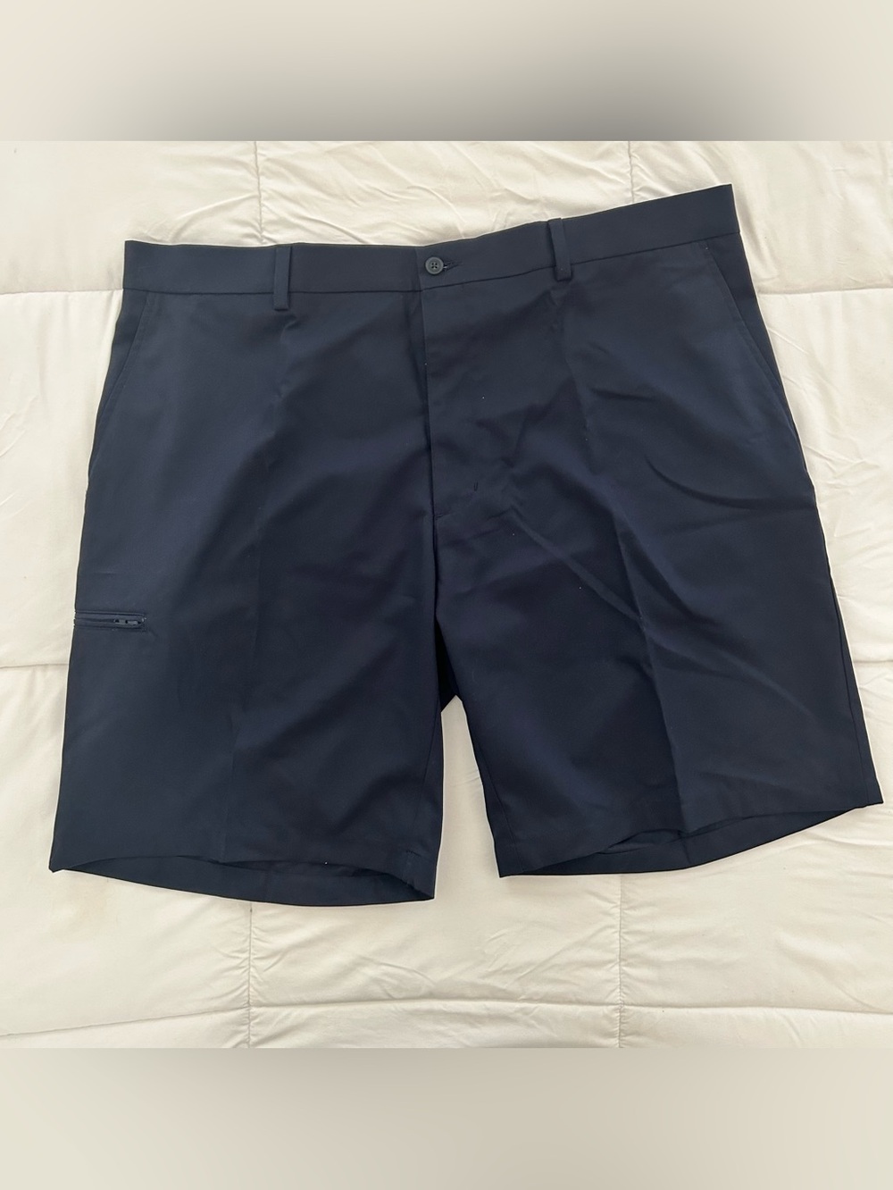 Champions Tour Shorts Mens Navy Blue Golf Shorts Size 40